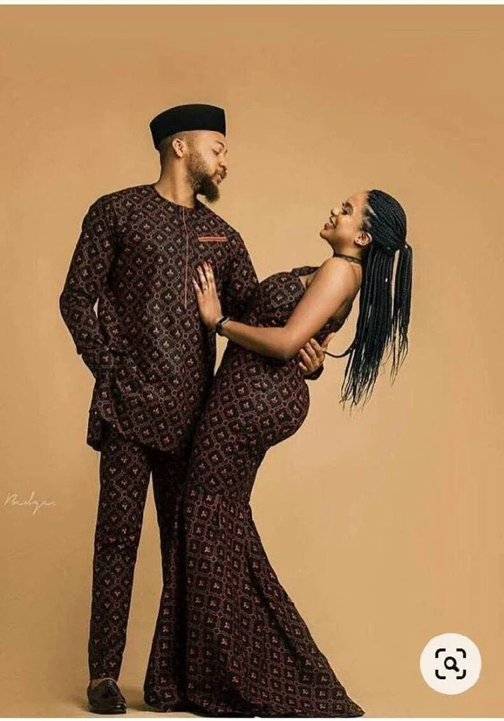 Beautiful Matching Outfits for African Couples.