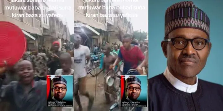 Northerners Seen Celebrating Following Demise of Muhammadu Buhari Northerners Seen Celebrating Following Demise of Muhammadu Buhari