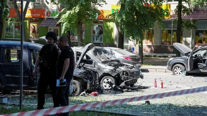 Russian rockets kill 4 in Ukrainian city as Kyiv claims it damaged key bridge