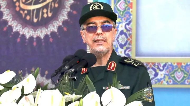 Chief of the General Staff of Iran&#39;s Armed Forces Gen. Mohammad Hossein Bagheri.<br />Pic: AP