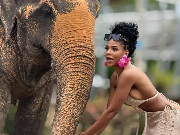 Actress Venita Akpofure shows off her banging body in s#xy bikini photos