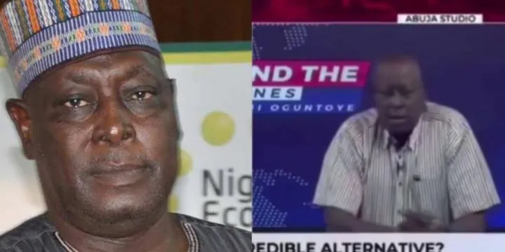 Moment ex-SGF Babachir Lawal tells TVC presenter to 'shut up' on live TV Moment ex-SGF Babachir Lawal tells TVC presenter to 'shut up' on live TV