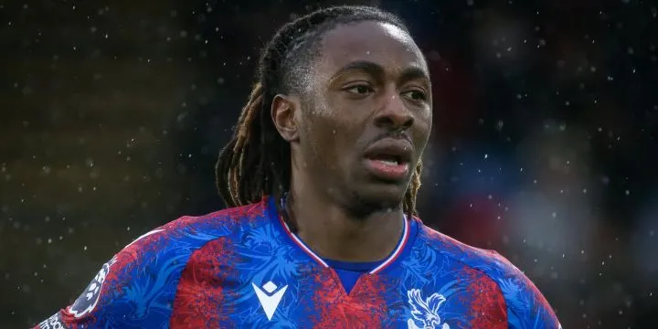 Eberechi Eze in action for Crystal Palace