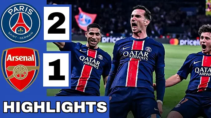 Paris Saint-Germain 2 - 1 Arsenal (May-7-2025) Champions League Highlights Paris Saint-Germain 2 - 1 Arsenal (May-7-2025) Champions League Highlights