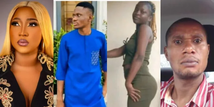 Photos of Judy Austin's alleged grown-up children with ex-husband Obasi