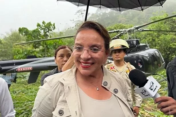 Honduras' President's helicopter forced to make emergency landing in jungle