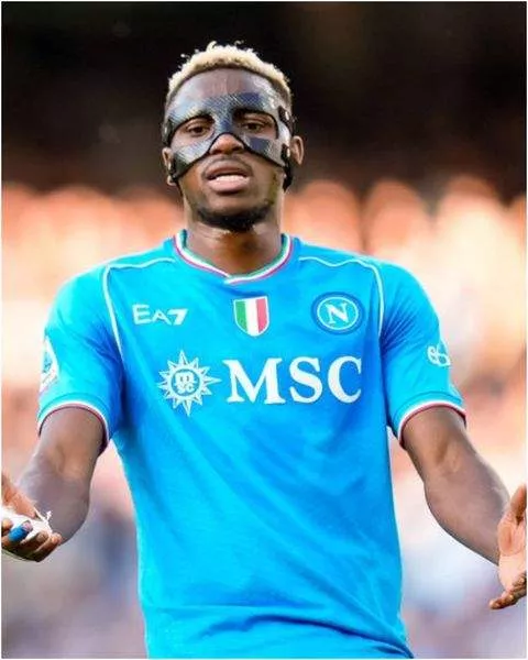 Victor Osimhen scored 15 goals in the Serie A last season for Napoli.