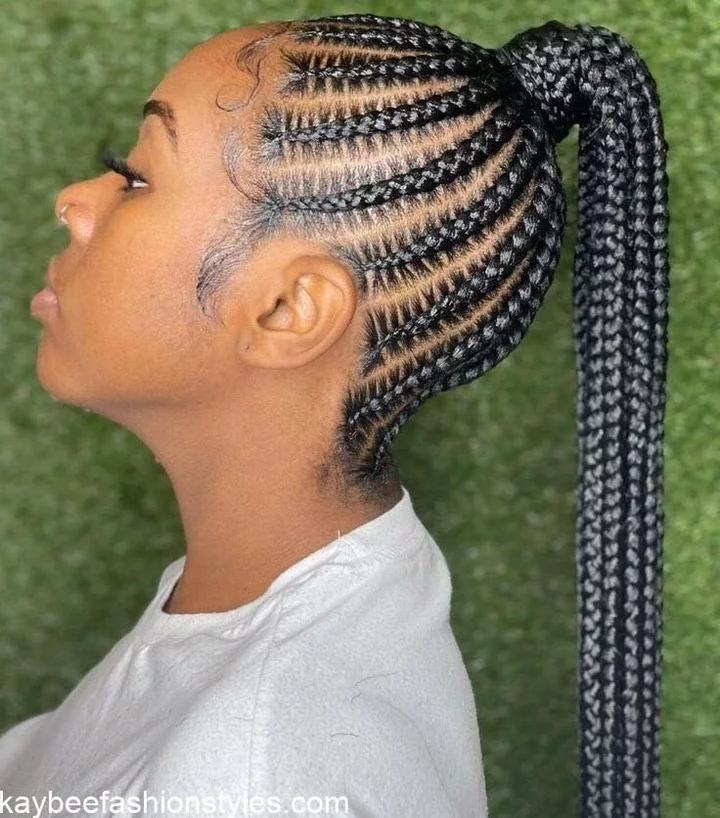 Charming And Breathtaking Ghana Weaving Braids for Stylish Fashionistas