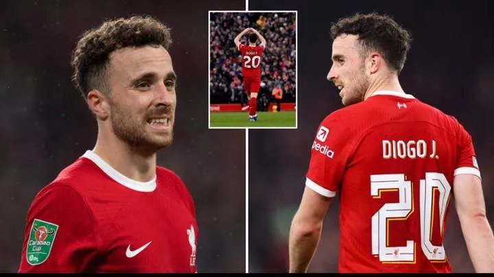 Fans are only just realising Liverpool forward Diogo Jota is using a different name to his real one