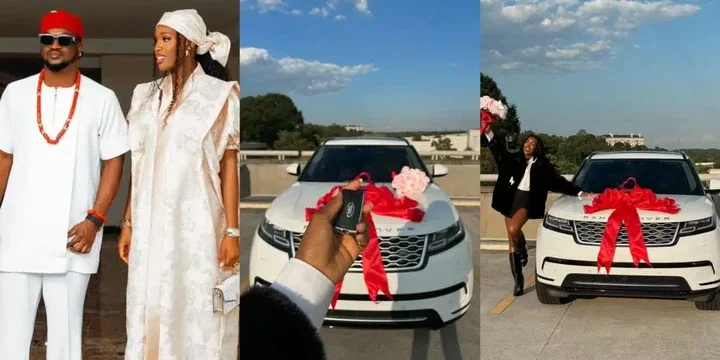 Rudeboy gifts his wife, Ivy Ifeoma brand new Range Rover