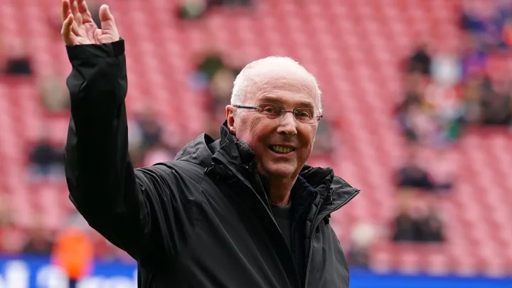 Sven-Goran Eriksson's final public message before his death