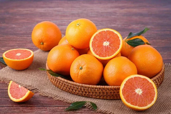 Oranges are a great source of Vitamin C 