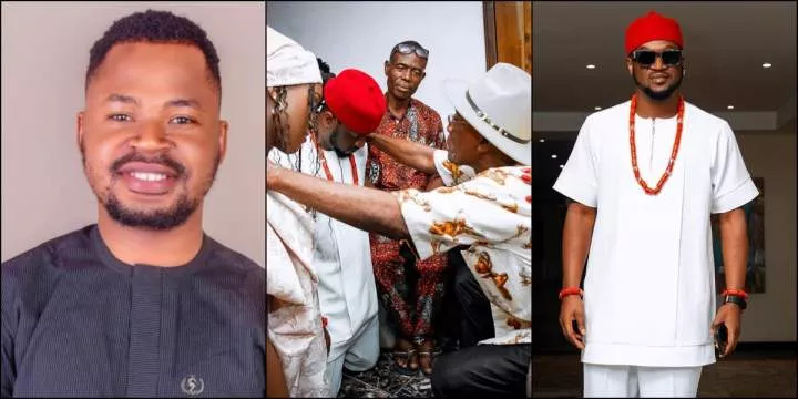 Ossai Ovie Success berates Paul Okoye for 'disrespecting' his in-law at his traditional marriage