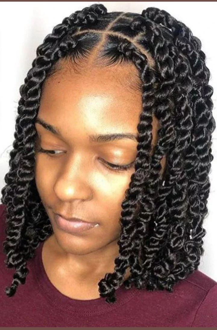 25+stunning twisted box braids hairstyles you should consider.