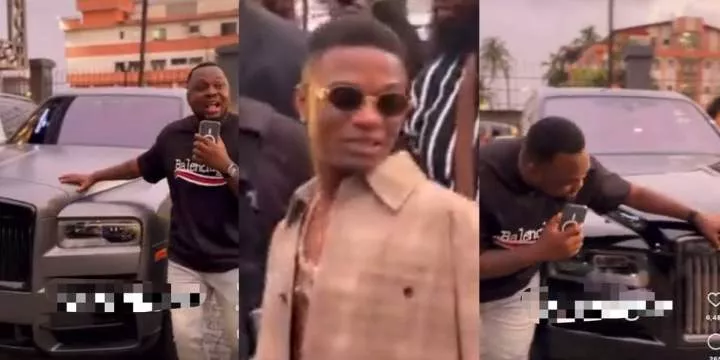 Wizkid storms Lagos club with ₦700 million Rolls-Royce, two other cars worth ₦550 million and ₦450 million (Watch!)