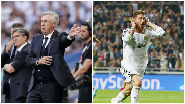Sergio Ramos, Carlo Ancelotti, Real Madrid, Santiago Bernabeu, 2014 Champions League final, Atletico Madrid, header