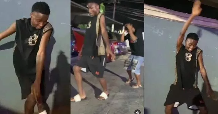 "America here we come" - Happie Boys dance crazily as Nigerian doctor pays their fees in American University
