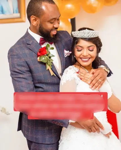 'She really tried' - Moment Indian bride gives wedding speech to husband in Igbo