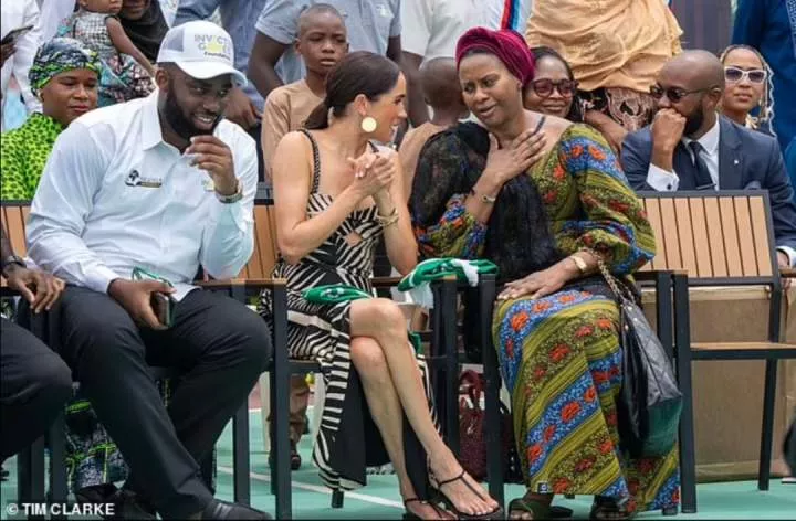 Prince Harry and Meghan Markle enjoy sitting volleyball match with wounded soldiers on day 2 of visit to Nigeria (photos/video)