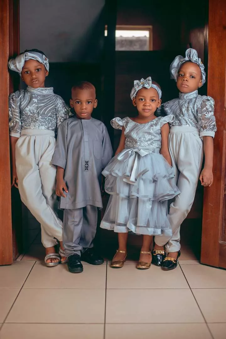 Nigerian couple welcomes third set of twins in four years