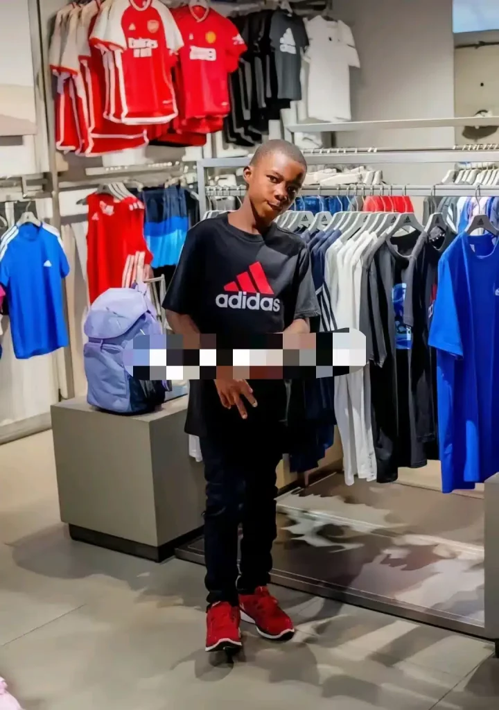 'God doings' - Young boy who went viral at the Aba Fashion Week 2023 allegedly becomes an Adidas ambassador