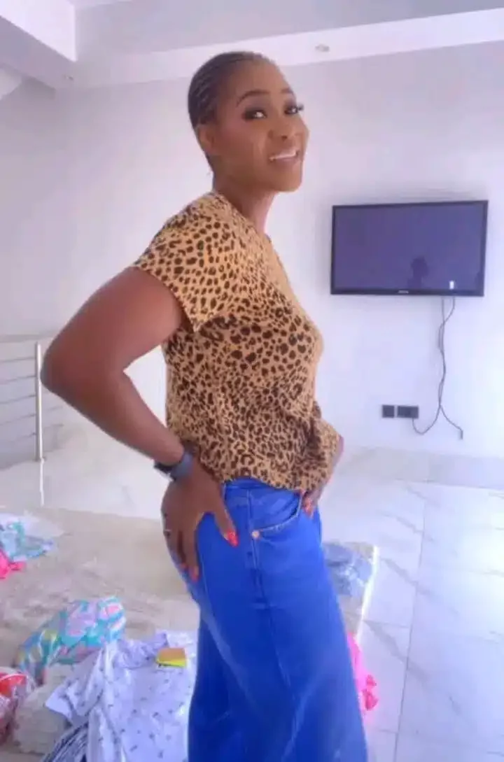 Concerns trail Mercy Johnson's new body physique