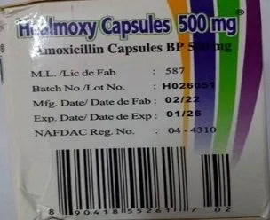 NAFDAC Alerts Of Falsified Drug Capsules Found In Cameroon, CAR (Photos)