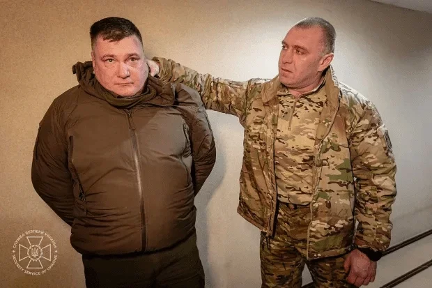 Moment most senior Zelensky traitor is CAUGHT: Anti-terror chief sent vital war info to Putin in major blow to Ukraine