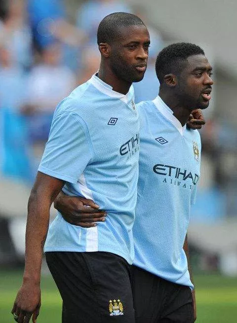 Yaya and Kolo Toure at Manchester City -- HuffPost UK
