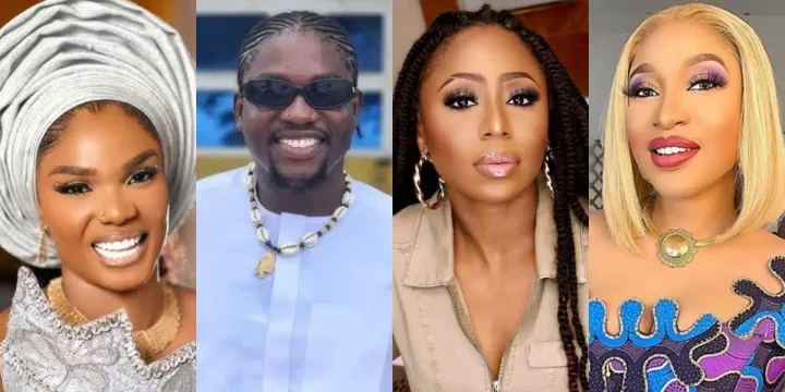 'Sue Iyabo Ojo and Tonto Dikeh' - VeryDarkMan tells Dakore amidst side chic allegations