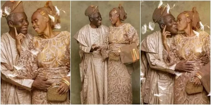 Nigerian couple celebrates 50th wedding anniversary in style