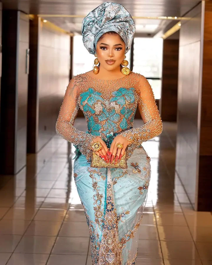 'I am very shameless' - Bobrisky fights dirty at Mercy Aigbe's movie premiere