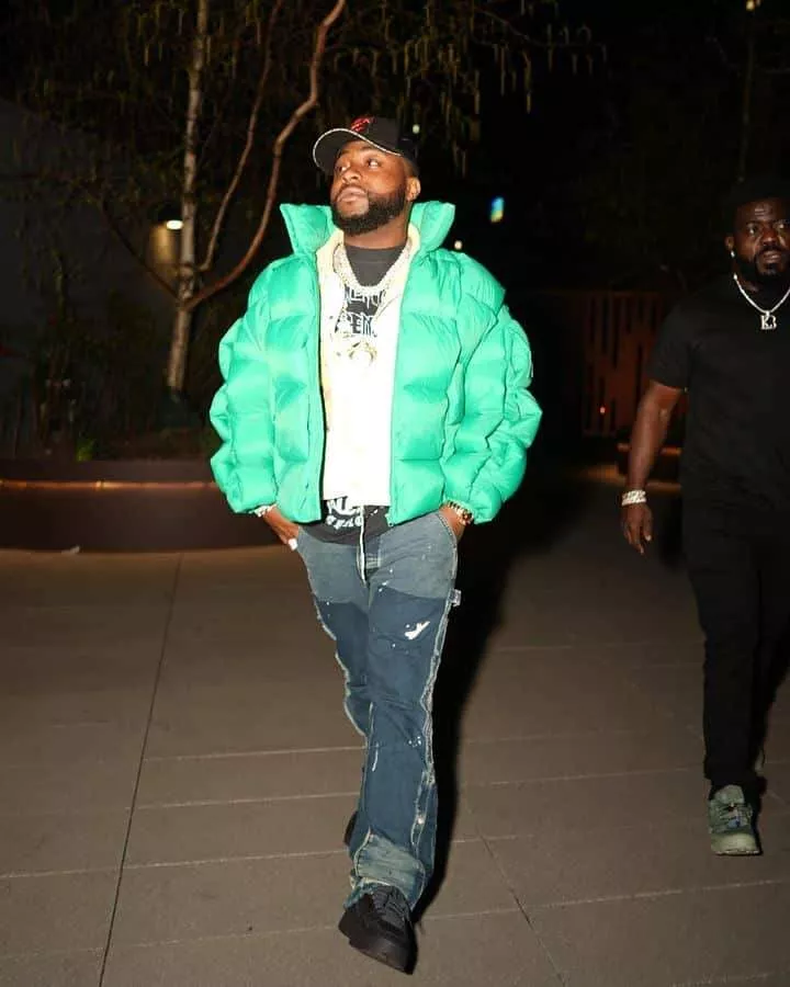 Outrage as US-based model accidentally uploads cozy photo with Davido