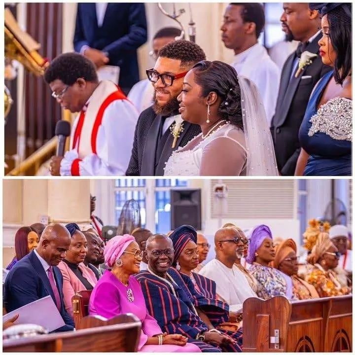 Governor Sanwo-Olu's daughter, Modupe ties the knot
