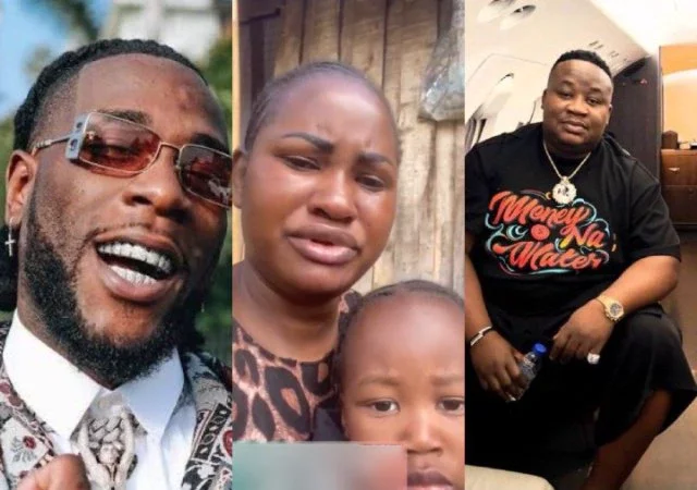 Cubana Chief Priest's Alleged Kenyan Baby Mama Thanks Burna Boy for Fulfilling His Promise