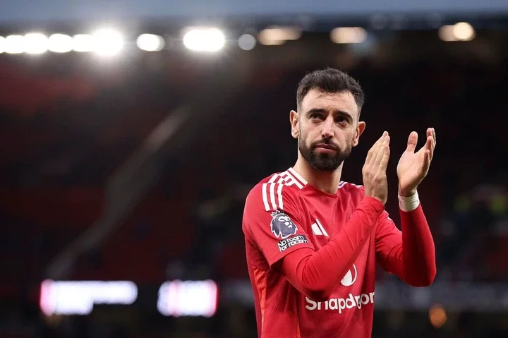 Bruno Fernandes will battle to be fit for Arsenal.