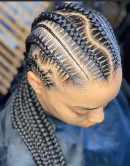 Fascinating Ghana braids hairstyles that stands out.