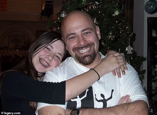 Drew Crecente is pictured with his daughter Jennifer, who was murdered by her ex-boyfriend, aged 18, in 2006