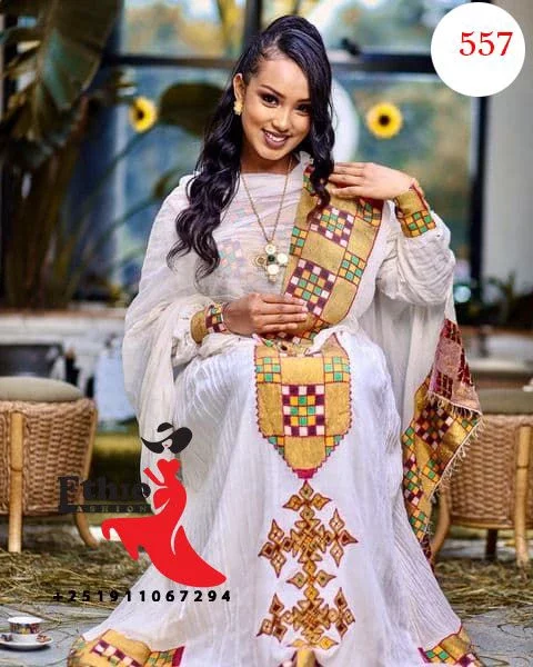 Modern Ethiopian Traditional Dress