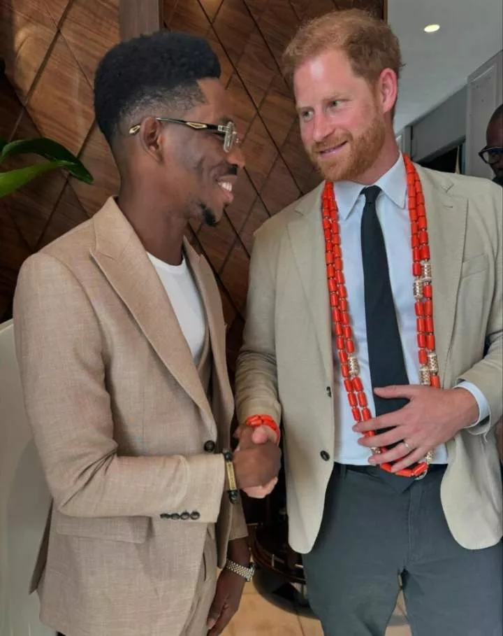 Moses Bliss honored to meet, sing for Prince Harry and Meghan Markle