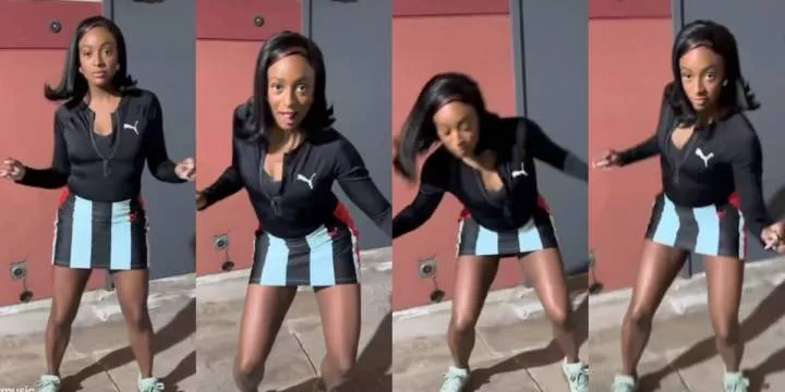 Hilarious reactions as DJ Cuppy shows off her dancing skills