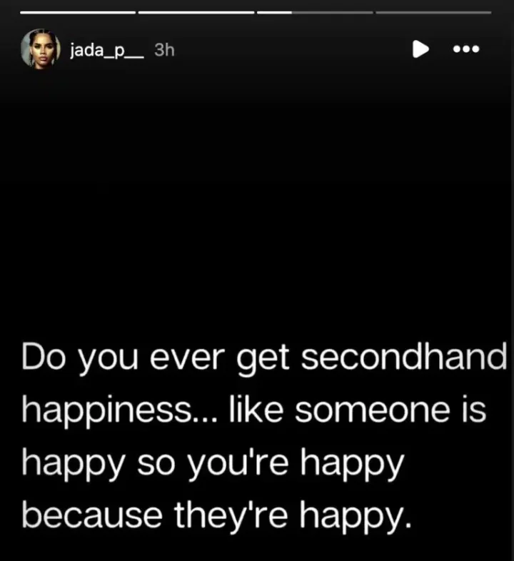 Jada sparks debate about 'happiness' amid Wizkid's online rant