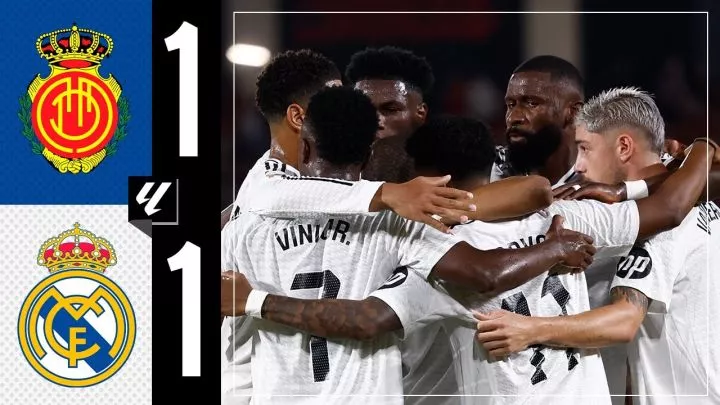 Mallorca 1 - 1 Real Madrid (Aug-18-2024) LaLiga Highlights