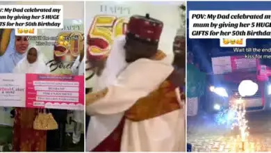 Moment man surprises wife with N2m, land, car, trip to Saudi Arabia on her birthday