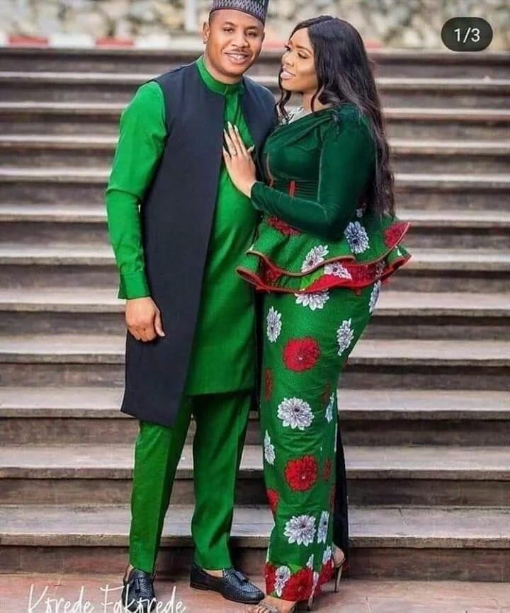 Beautiful Matching Outfits for African Couples.