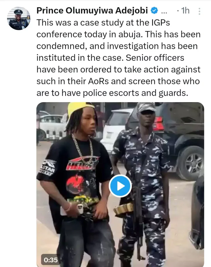 Force PRO reacts to viral video of internet big boy using police as personal bodyguards