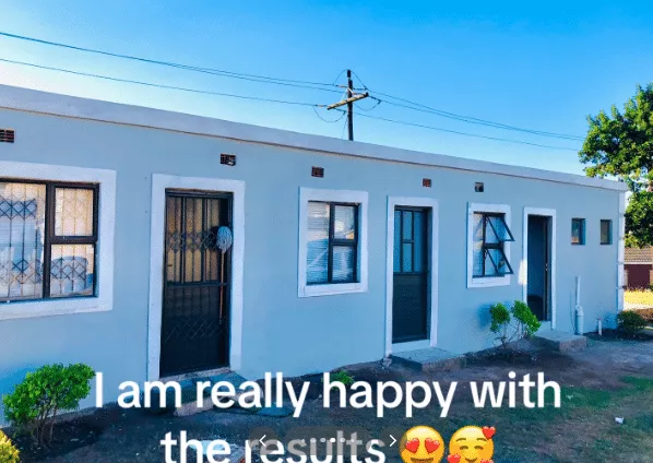 Man wows many with method he used to build his dream house from scatch despite financial challenges