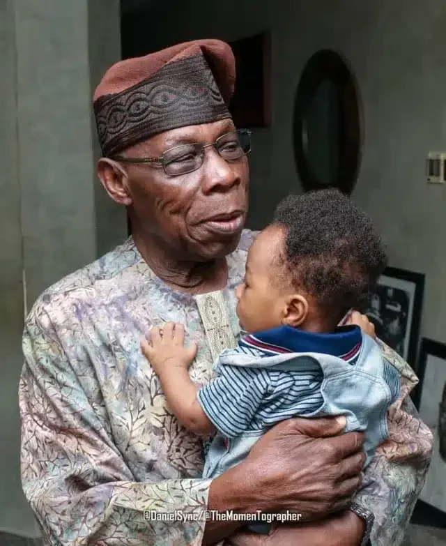 'Why my son looks so much like former president Obasanjo