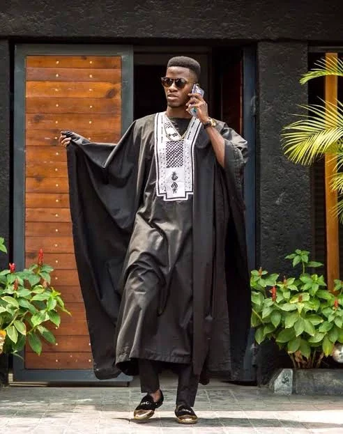 Black Agbada Styles For Men To Rock An Event.