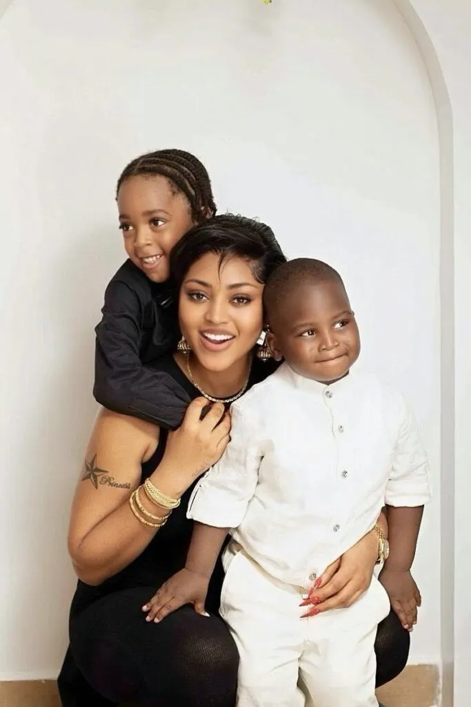 Regina Daniels celebrates sons' 5th and 3rd birthdays with heartwarming message